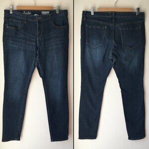 [Insider] Dark Wash Curvy Skinny Fit Jeans | 31P | Good